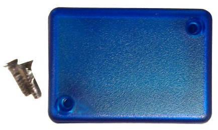 Hammond 1551FTBU Translucent Blue ABS Plastic Project Box - Inches (1.97 x 1.97 x 0.59) mm (50mm x 50mm x 15mm)