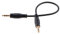 valonic cable jack - corto - 20cm - 3,5mm - macho macho - cable audio - cable auxiliar para coche, teléfono, iphone - 0,2m
