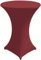 Babat Stehtischhusse Stretch in Farbe gelb und Durchmesser 80-85 für Bistrotisch/Stehtisch