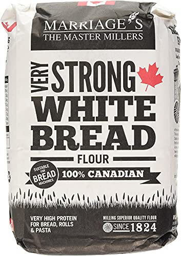 Marriages Very Strong 100% Canadian White Flour - Pack Size = 5x1.5kg