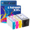 Tito-Express 4 Druckerpatronen kompatibel mit HP 903XXL 903XL für HP OfficeJet 6900 6950 Pro 6970 6860 6868 6950 6960 6968 6975 6978