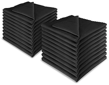 LetsSwipeThat 20x Microfiber cloth - 30x30 cm Microfiber glasses, camera lens, Led TV screen, Laptop display cleaner cloth