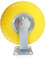 2 Stück HSM PU Vollgummi Bockrolle 2.50-4 Transportrolle pannensicher Schwerlastrolle Ø 210 mm