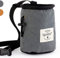 Igoera Chalkbag zum Klettern und Bouldern | spezielles Innenfutter für perfekte Chalk-Verteilung | robuster und langlebiger Kreidebeutel für mehr Sicherheit. (Grau)