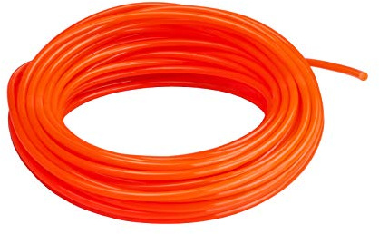 Sägenspezi Profi Mähfaden rund – 2 mm x 15 m – Ersatzfaden für Motorsense, Trimmer & Freischneider – Neon Orange – auch verschiedene Stärken & Längen wählbar