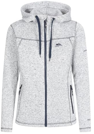 Trespass Womens Knitted Fleece Odelia Ghost Navy Marl in Size - 18