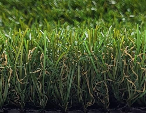 Hochwertige Kunstrasen Rasenteppich Jack für Garten - 200x350 cm - Florhöhe 38 mm - UV-Garantie 7 Jahre (DIN 53387) - Gewicht ca. 1987 gr/m²