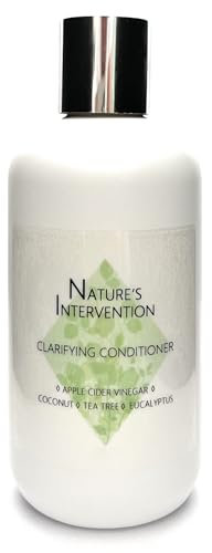 99% Natürliche KLÄRUNG SPÜLUNG - APFELESSIG, TEE BAUM & EUCALYPTUS - 250ml von NATURE'S INTERVENTION. Ohne Parabene, Ohne Sulfate, Ohne Silicone. Konzentriert. pH 5.5 fur Empfindliche Haut.