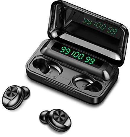 In-Ear Kopfhörer Kabellos ANC kompatibel mit Apple iPhone 16 16e 15 14 13 12 11 X Xr Xs/Mini/Pro/Pro Max Headset Bluetooth Drahtlose Ohrhörer Sport, Farbe:3_TWS F9