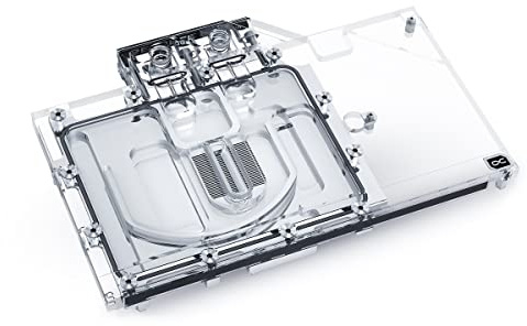 Alphacool Eisblock Aurora GPX-N RTX3090 Ti Fe mit Backplate - Acryl + Nickel