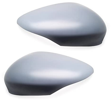 BSSTORE Calotta Specchietto Retrovisore da Verniciare con Primer per Fiesta 2008-2017, B-Max dal 2012 (Coppia - Destra + Sinistra)