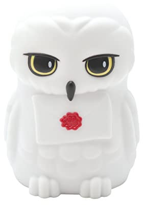 Lexibook - Harry Potter - Veilleuse Hedwige petit format, Décoration Lumineuse Chambre Enfants avec Timer - NLJ01HP1