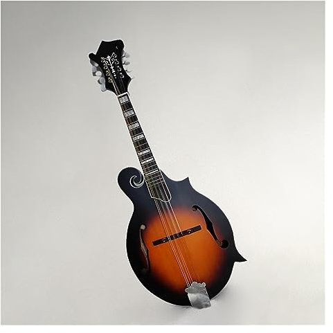 Mandoline pour Débutants Instrument De Mandoline Pour Étudiant Débutant Acoustique À Huit Cordes En Contreplaqué De Mandoline De Type F (Color : 03)