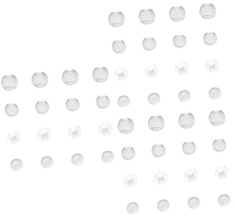 COHEALI 300stücke Ohrclip Zubehör Transparente Schmerzfreie Ohrpolster Ohne Ohrloch Hut-design Für Männer Frauen Und Junge Mädchen Rutschfeste Ohrpolster