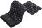 Teclado de Silicona Plegable, Teclado para Juegos con Cable USB, 85 Teclas, Teclado de Silicona Suave, Silencioso, Resistente Al Agua, para PC, Portátil y Portátil (Black)