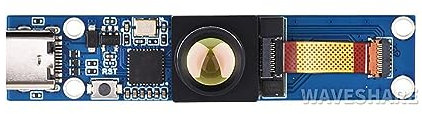 Coolwell Long-Wave Module de caméra infrarouge à imagerie thermique pour Raspberry Pi 80 × 62 pixels 45 °FOV Type-C Port