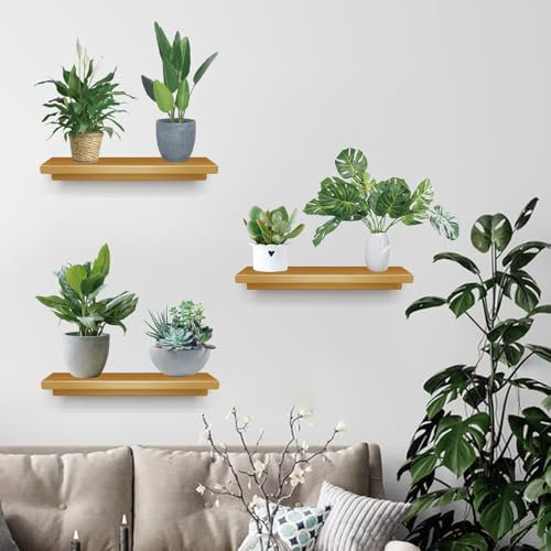 Wandtattoo Pflanzen, 3D Wandaufkleber, Grüne Blätter Wandsticker for Wohnzimmer Sofa Hintergrund Wanddeko
