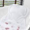 Badewannenkissen Nacken,Badekissen für Badewanne 4D Mesh Kissen badewanne mit 6 Saugnäpfen Badewanne Zubehör Stützt Kopf Nacken Schultern Rücken für Home Spa und Badewannen