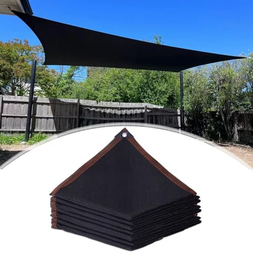 Pergola-Sonnenschutz-Schattennetz, Gewächshaus-Garten-Schattentuch, 2 X 2 M, 2 X 3 M, 3 X 4 M, 3 X 6 M, 4 X 5 M, 4 X 6 M, 5 X 5 M, 5 X 6 M, Sichtschutz Markise Sonnensegel (Size : 9x12m/29.5x39.3ft)
