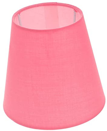 Yardenfun Abat-jour De Lampadaire En Tissu Lin Macaron, Abat-jour Moderne Rose, Diffuseur De Lumière Douce, Accessoire D'éclairage Polyvalent Pour Lampe Suspendue,