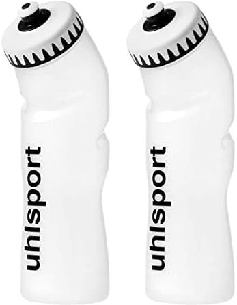 uhlsport 100120903 Bouteille Mixte Adulte, Blanc (Transparent), Taille Unique (Lot de 2)