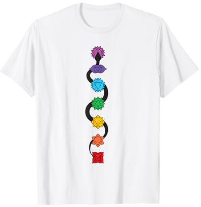 Kundalini Serpent Rising 7 Chakren Yoga - Kundalini Snake T-Shirt