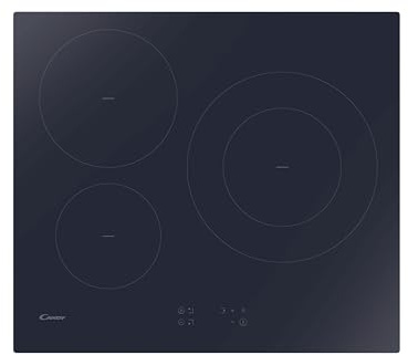 Candy CI633C/M1 – Kochfeld Induktion – 60 cm, 3 Herde, 7200 W, Schwarz, 9 Leistungsstufen, Timer, Touch-Bedienelemente, Kindersicherung
