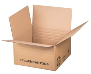 packster 4x Felgenkarton 512 x 512 x 312 mm Braun
