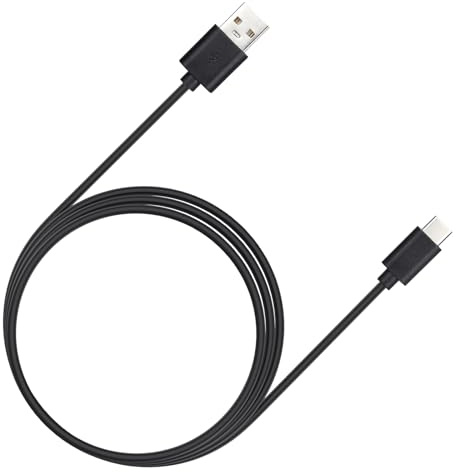 Smays Charging Cable for Original Kindle (2007,1st Gen) - USB 2.0 Mini-B (Mini USB), Black, 3ft