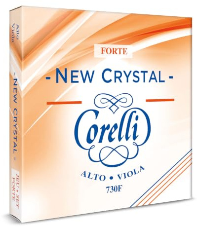 Corelli Viola Saiten Crystal Satz mit A Schlinge Forte 730F