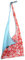 Envirosax Umhängetasche Slingsax, Rot (Daisy Blau), Einheitsgröße