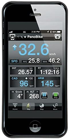 Topeak Unisex-Erwachsene Handytasche RideCase für Apple iPhone 5, Schwarz, 12.7 x 6.2 x 1.5 cm