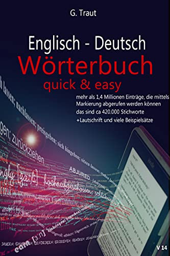 Englisch-Deutsch Wörterbuch: Quick and Easy