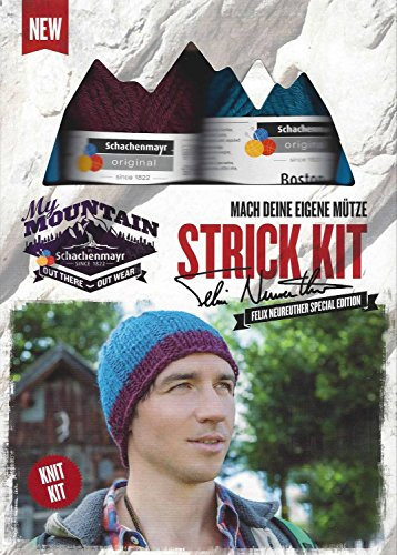 My Mountain Strick-Kit, Set, Mütze stricken, Felix Neureuther Edition, 6-tlg.