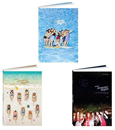 TwIce - Summer Nights [A + B + C ver. SET] (2nd Special Album) 3CD + Photobook + Photocards + 3Folded Poster