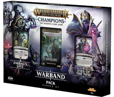 PlayFusion Age of Sigmar Champions Warhammer Warband Collectors Pack Series 2