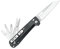 LEATHERMAN - FREE K4 Multifunktionsmesser mit Magnet-Technologie und 9 Tools, Aluminum Griffschalen und Taschenclip, Grau