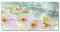 Tulup Splashback 39.37x19.68 inch / 100x50cm Glass Panel Tempered Glass Kitchen Panel Splash-back Kitchen Protection Induction Cooker Wall Protection Toughened Safe Glass - White - white orchid