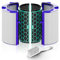 TP04 - Filtro di ricambio compatibile con purificatore d'aria Dyson HP04 DP04 TP05 DP05, sigillato a due stadi, filtro HEPA a 360° e filtro ai carboni attivi Improvedhand