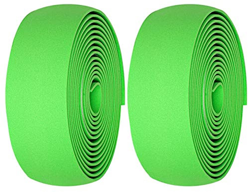 iSpchen Fahrrad lenkerbänder 2 Rollen EVA Stoßfest und bequem Lenkerband Fahrrad Lenker Band Selbstklebend Griffband für Fahrrad MTB Straßenrennen Radfahren Zubehör