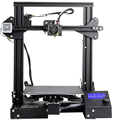 Matybobe 3D-Drucker DIY Kit Ender-3 Pro MK-8 Extruder mit Wiederaufnahme der Druckfunktion Heizbettunterstützung 220 * 220 * 250 mm Druckgröße für den Heim- und Schulgebrauch