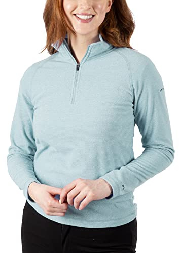 Trespass Womens Brushed Back Fleece Top Meadows - 1/2 Neck Zip Jumper