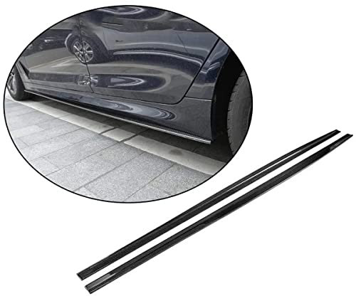Auto Seitenschweller für BMW 5 Series 540i G30 M Sport F90 M5 Sedan 2017-2019, Antikollisions Verschleißfeste Langlebige Seitenwände Spoiler Seitenschweller Körperschutz, Auto Außenzubehör