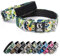 TSPRO Taktisches Hundehalsband, Verstellbares Halsband Hund mit Metallschnalle und Flicken, Haltbar und Dick, für Große bis Extra Große Hunde (Camo Grün L/XL)