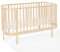 ATB MEBLE Gitterbett 140x70 cm - 2in1 Babybett Kinderbett - Grand Beistellbett Baby aus Holz - Bett Baby Mitwachsend - Kinderbett umbaubar - Jugendbett - Holz