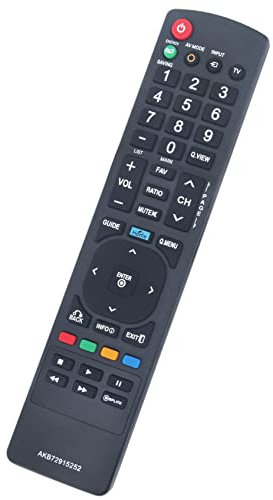 Télécommande de rechange AKB72915252 pour TV LCD LG 32LK530 42LK530 47LK530 55LK530