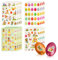 com-four® 400x Ostersticker - niedliche Aufkleber im Frühlings- und Osterdesign - Selbstklebende Bilder für Ostereier, Karten, Geschenke, DIY-Deko - Osteraufkleber (0016x Stickerbogen (400 STK.))