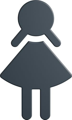 Symbol Frau 801.91B020 PA Farb-Nr.92 B.87mm H.150mm S.3mm HEWI