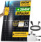 EPP.Solar® 880W/800W Balkonkraftwerk (1200W Energieerzeugung) Mit 440W bifaziale Solarmodule und HMS-800W-2T Upgradefähiger WIFI Wechselrichter