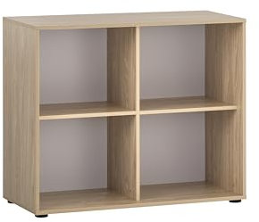 Schildmeyer Regal Antero 155773, eiche hell, 100 x 41 x 83,6 cm